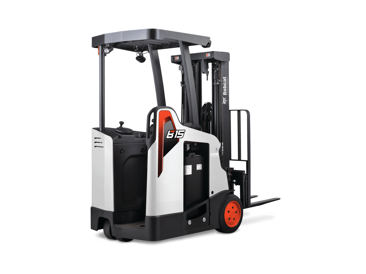 Bob Cat B15SU-9 | B18SU-9 | B20SU-9 Electric Stand-Up Rider Narrow Aisle Forklifts