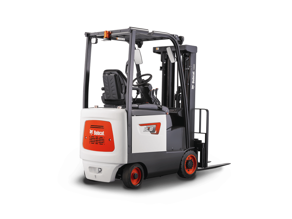 Bob Cat BC15S-5 | BC18S-5 | BC20SC-5 Small Capacity 4-Wheel Cushion Electric Counterbalance Forklifts