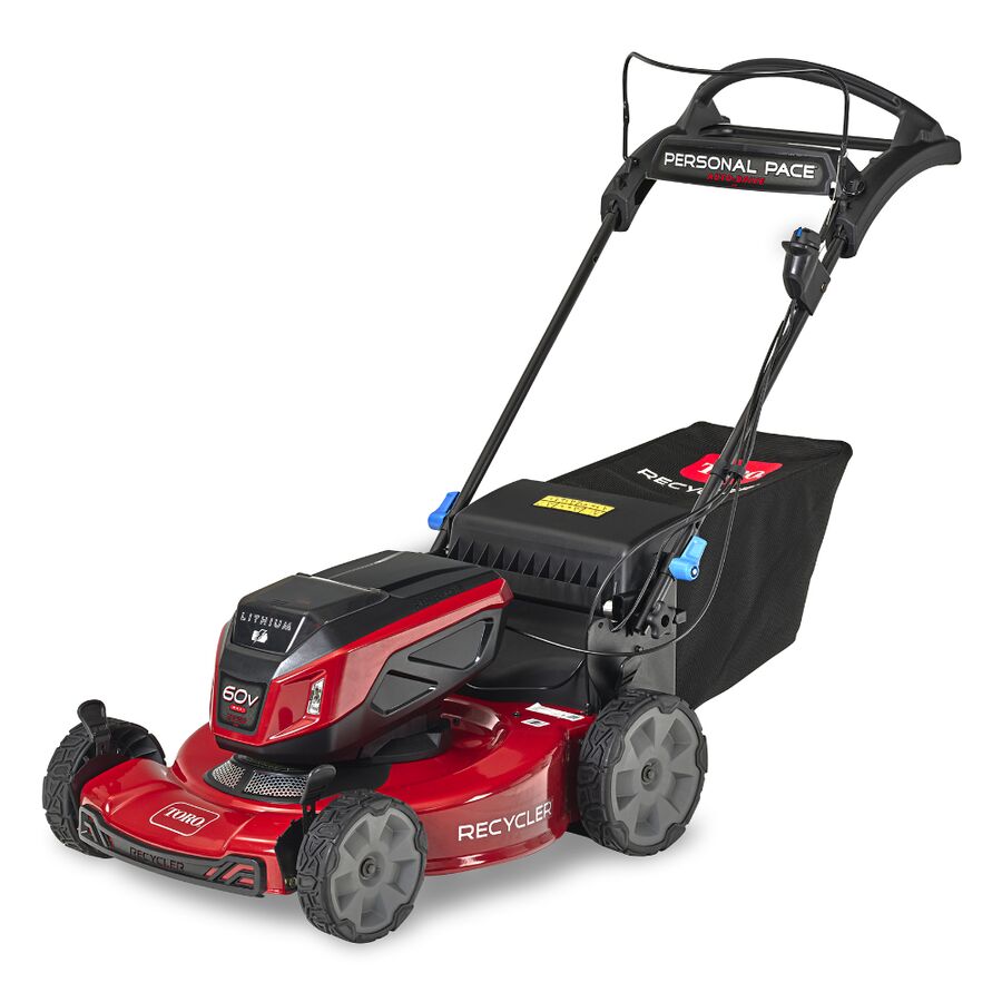 Toro 60V Max* 22 in. (56 cm) Recycler® w/Personal Pace® Lawn Mower - 6.0Ah Battery Included (21467)