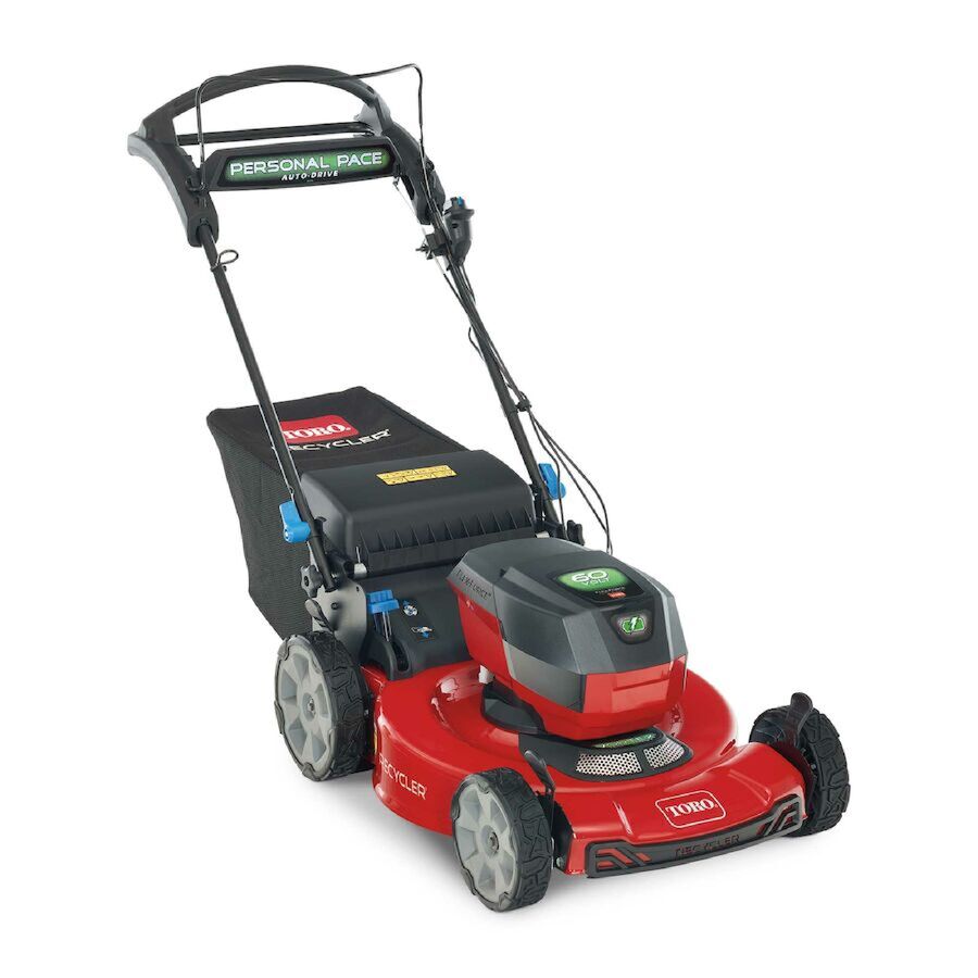 Toro 60V Max* 22 in. (56 cm) Recycler® w/Personal Pace® Lawn Mower - 6.0Ah Battery Included (21466)