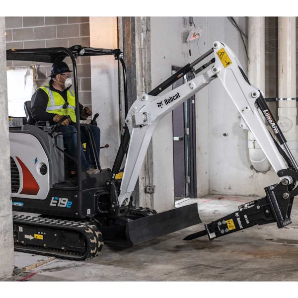 Bob Cat E19e Battery-Electric Compact Excavator