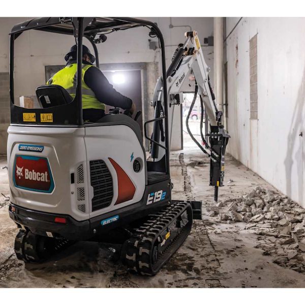 Bob Cat E19e Battery-Electric Compact Excavator