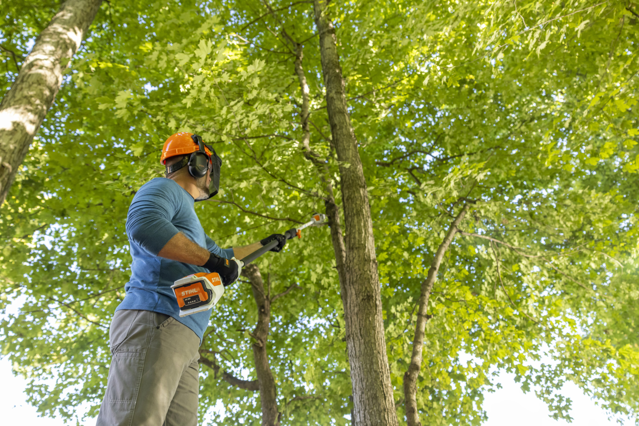 STIHL HTA 50 Battery Powered Pole Pruner